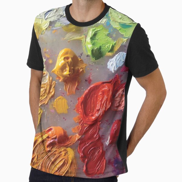 Painting Palette Graphic T-Shirt