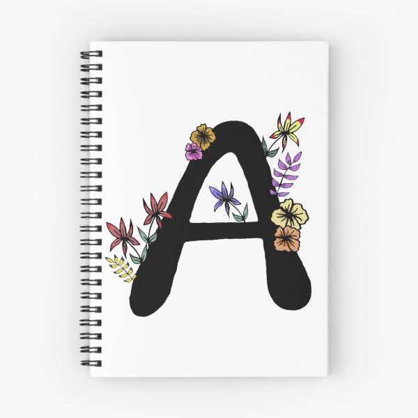 Artikelvorschau, Blumeninitiale A entworfen und verkauft von hvasilevshop.