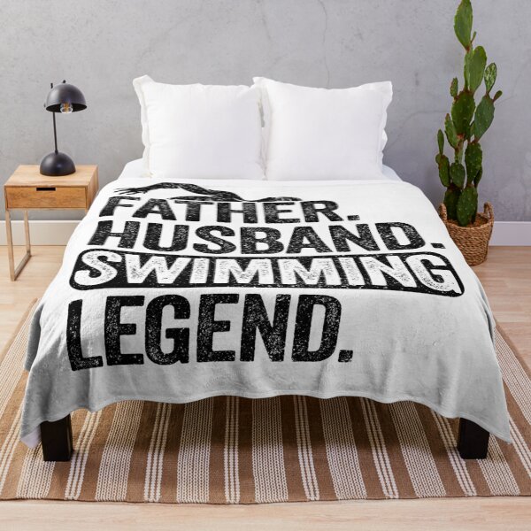 Item preview, Swimmer Dad Father's Day Husband Swimming Legend designed and sold by Stronzi.