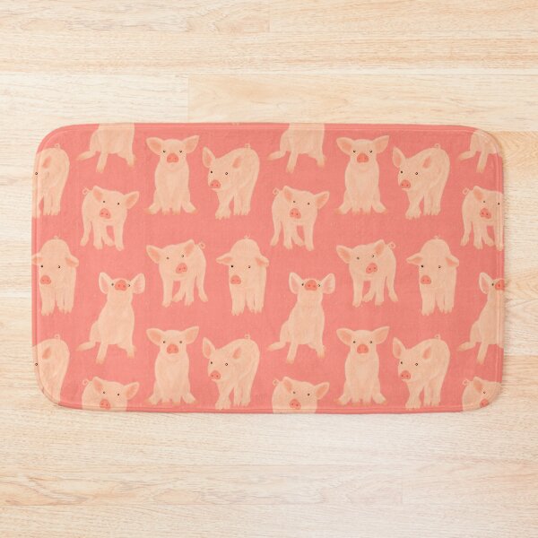 Item preview, piglets (dark pink) designed and sold by tandemsy.