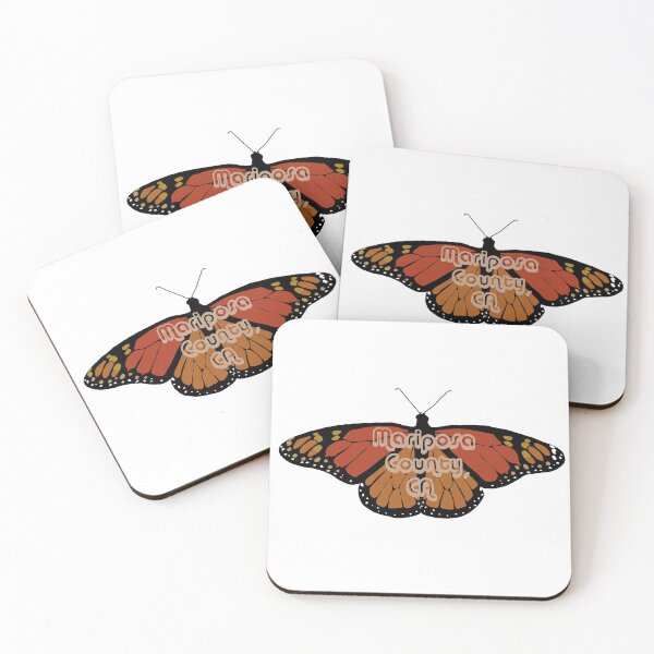 Item preview, Red and Orange Mariposa County California Butterfly designed and sold by Mghoward19.