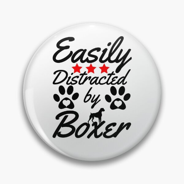 Item preview, Easily Distracted By Boxers Vintage designed and sold by Sonatablue.