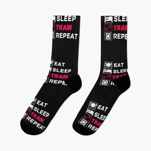 Item preview, eat sleep train repeat designed and sold by ronaldsonou.