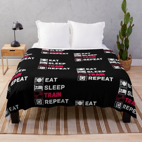 Item preview, eat sleep train repeat designed and sold by ronaldsonou.