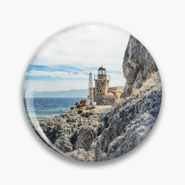 Item preview, Famous Lighthouse Located on the Castle of Monemvasia Town, Greece designed and sold by ieronymos.