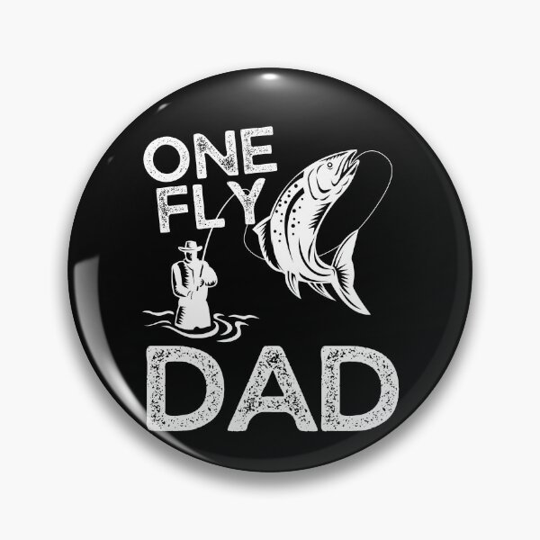 Item preview, One Fly Dad - Funny Father Fishing Shirt for Dad designed and sold by Adonalyn.