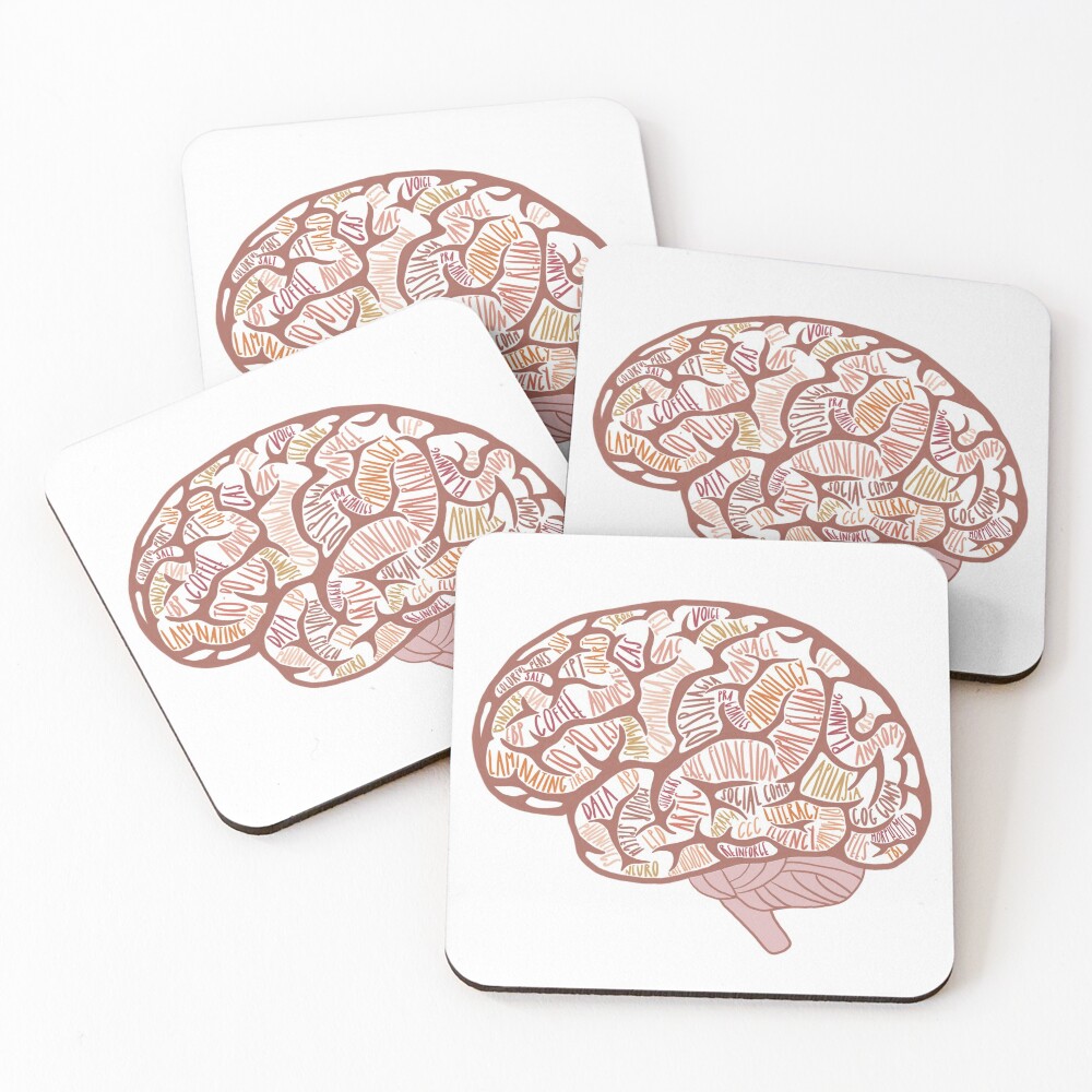 Item preview, Coasters (Set of 4) designed and sold by speechiescript.