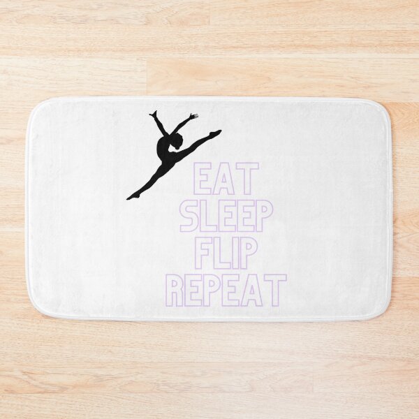 Item preview, Gymnast silhouette and quote design  designed and sold by KelseyDesigns.