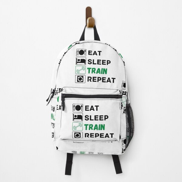 Item preview, eat sleep train repeat designed and sold by ronaldsonou.