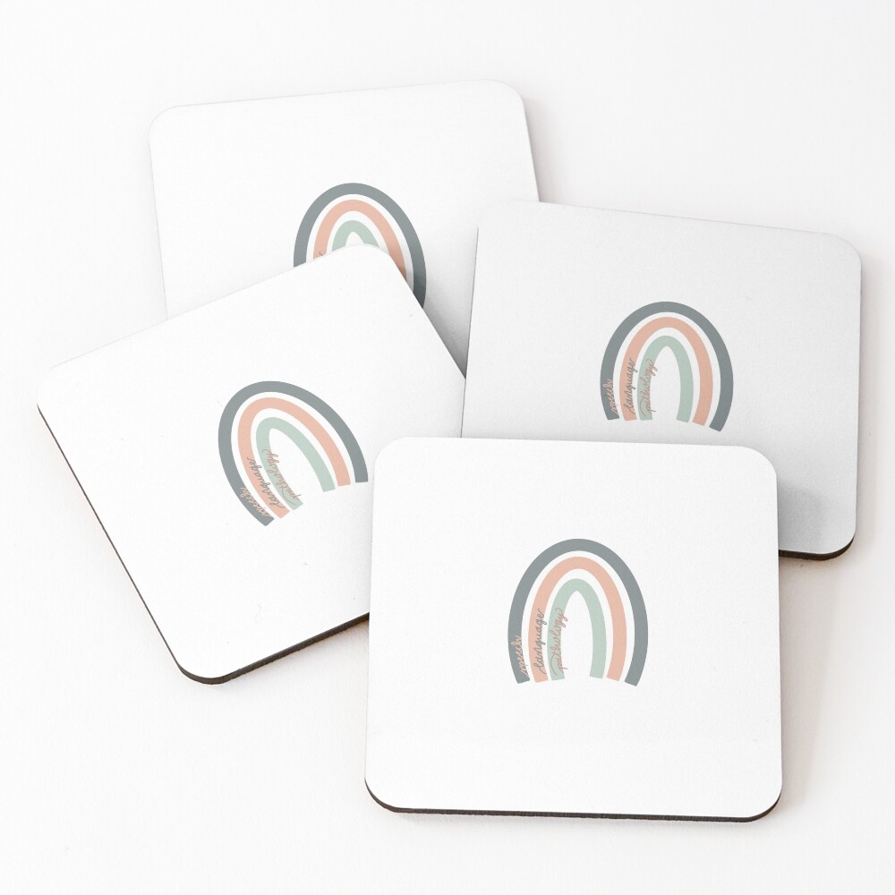 Item preview, Coasters (Set of 4) designed and sold by speechiescript.