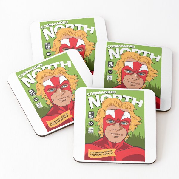 Item preview, Commander North: Canadian Patriot (Comic book cover #3) designed and sold by BLVDdesign.