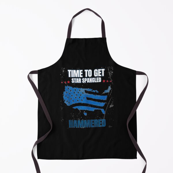 Item preview, Time To Get Star Spangled Hammered Celebratory July 4Th Tank Top designed and sold by Stashbasil.