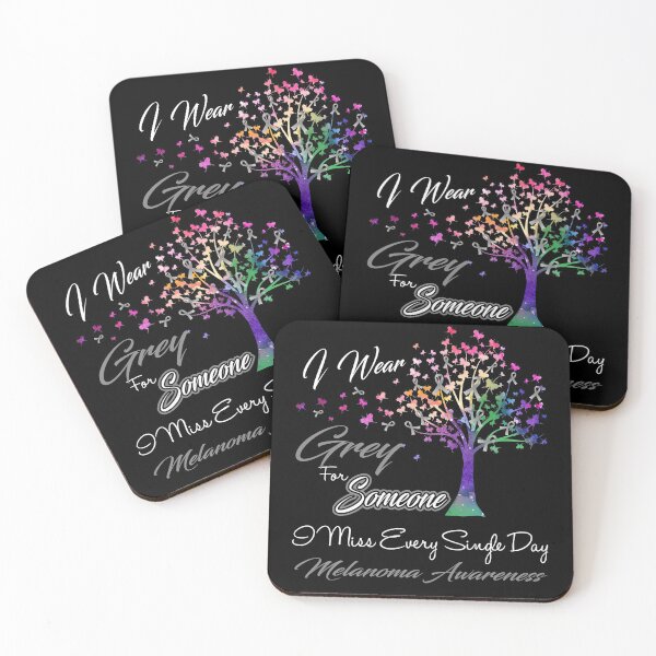 Item preview, I Wear Grey For Someone I Miss Melanoma Awareness designed and sold by Gillosina.
