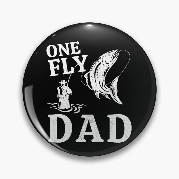Item preview, One Fly Dad - Funny Father Fishing Shirt for Dad designed and sold by Adonalyn.