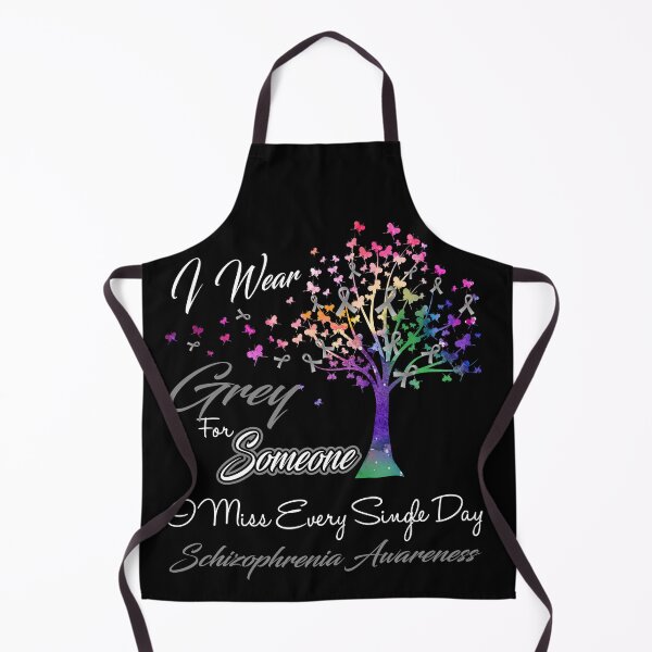 Item preview, I Wear Grey For Someone I Miss Schizophrenia Awareness designed and sold by Gillosina.