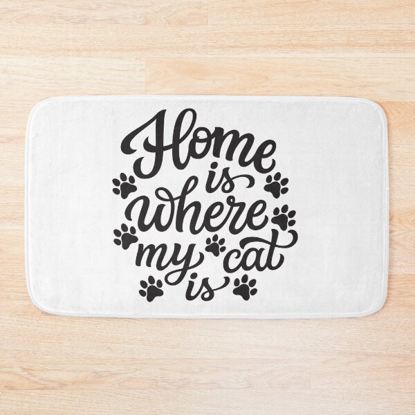 Item preview, Home is where my cat is designed and sold by elcapitano12.