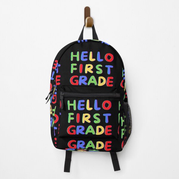 Item preview, Hello First Grade - Back to School - Cute Kids - Funny - Welcome Back - Teacher designed and sold by Sun Sand & Sea Art.