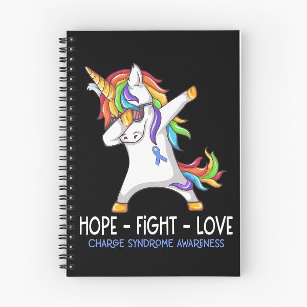 Item preview, Hope Fight Love Charge Syndrome Awareness designed and sold by Brad-FI.