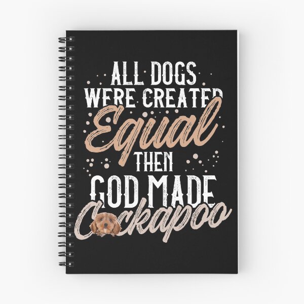 Item preview, All Dogs Were Created Equal Then God Made Cockapoo | Dog Breed designed and sold by Dancing Dolphin Crafts.
