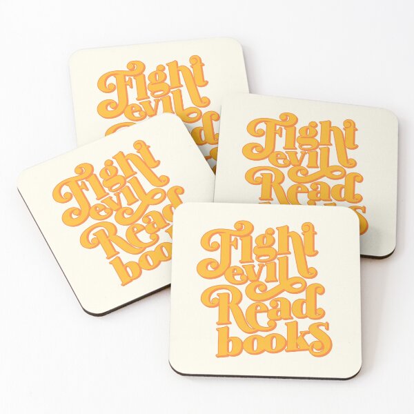 Item preview, Fight evil, read books designed and sold by Aguvagu.