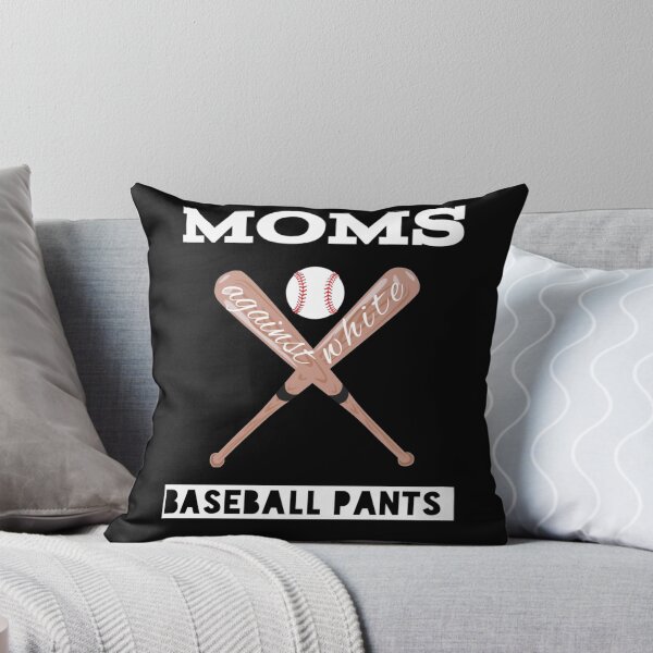 Item preview, Moms against white baseball pants,moms against white pants,baseball,moms,white designed and sold by Yorino.