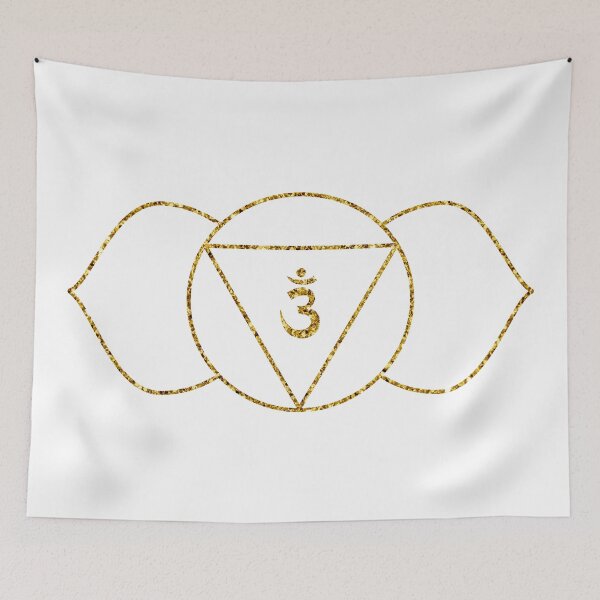 Item preview, Reiki Seven Chakras - Gold - Ajna Chakra - Third Eye designed and sold by Working Pajama.