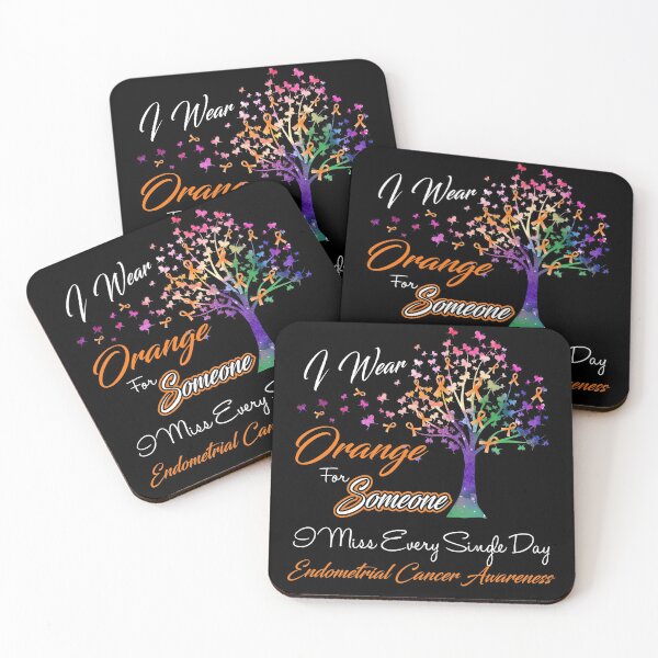 Item preview, I Wear Orange For Someone I Miss Endometrial Cancer Awareness designed and sold by Gillosina.