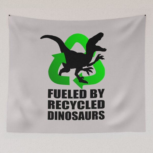 Item preview, Velociraptor - Fueled by Recycled Dinosaurs designed and sold by birdo-art.
