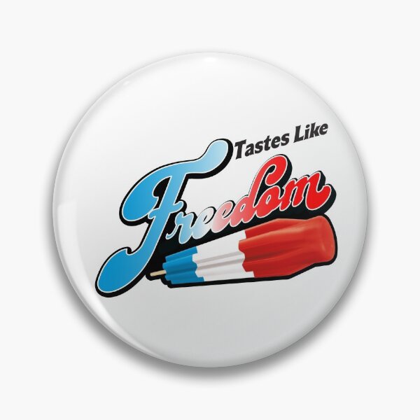 Item preview, Tastes Like Freedom Funny American Summer Red White and Blue Patriotic Ice Cream designed and sold by ZEROXCOOL.