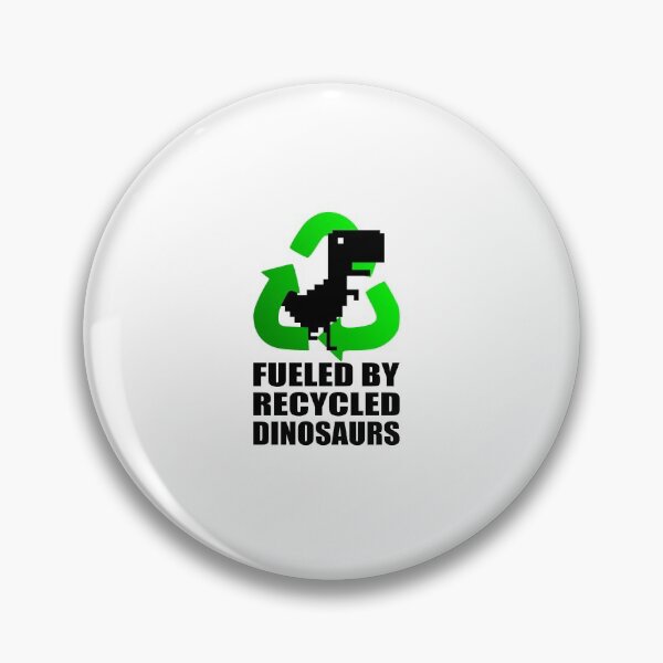 Item preview, Offline Dino – Fueled by Recycled Dinosaurs designed and sold by birdo-art.