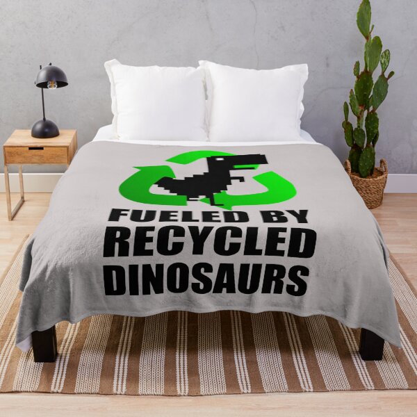 Item preview, Offline Dino – Fueled by Recycled Dinosaurs designed and sold by birdo-art.