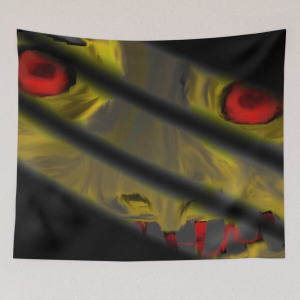 Item preview, Demonic Witch (Baba Yaga) Watching Kids designed and sold by SelfUpgrade.