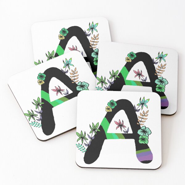 Item preview, Floral Letter A designed and sold by hvasilevshop.