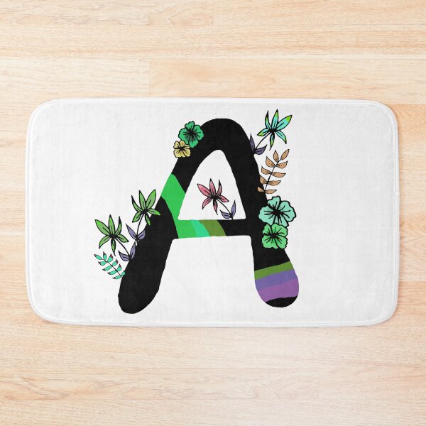Item preview, Floral Letter A designed and sold by hvasilevshop.