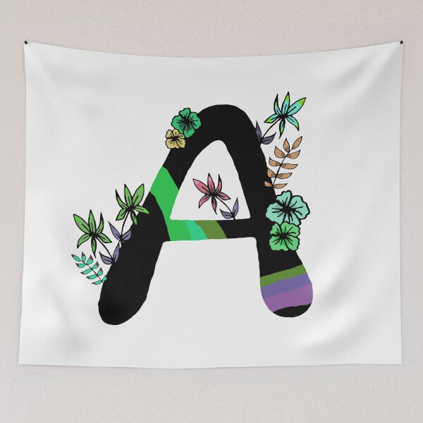 Item preview, Floral Letter A designed and sold by hvasilevshop.