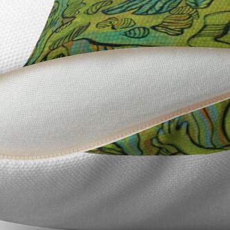 Alternate view of Bad Encounter Throw Pillow