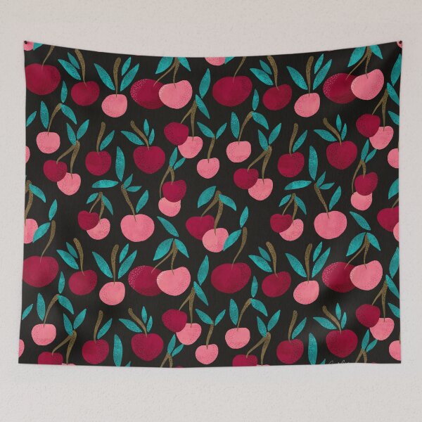 Item preview, Cherry Collection – Charcoal designed and sold by Cat Coquillette.