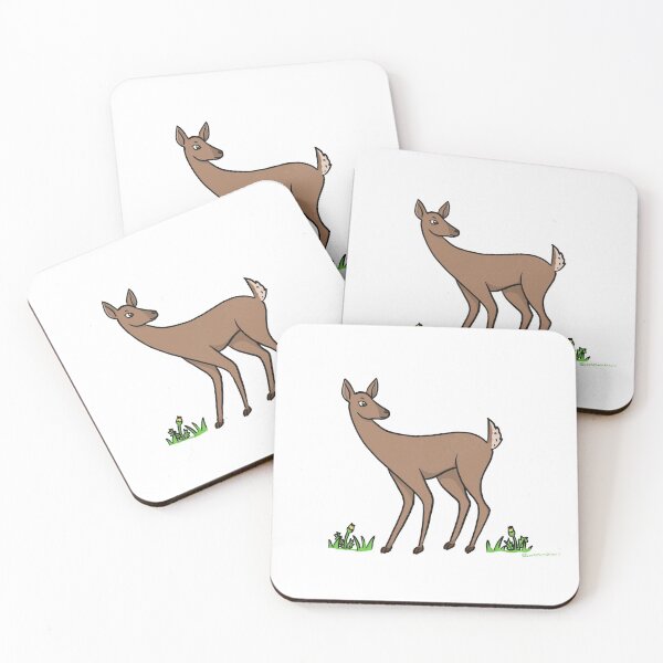 Aperçu de l'œuvre Biche. Un cerf. créée et vendue par LookMomDraws.