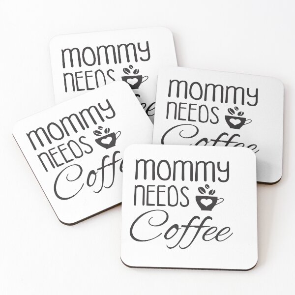 Item preview, Mommy Needs Coffee Mom Gift Coffee Lover Gift for Mother designed and sold by TH3--DESIGNER.
