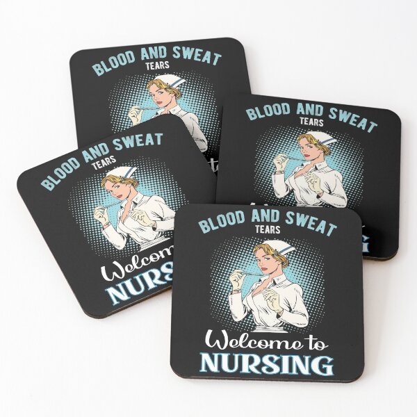 Item preview, Blood And Sweat Tears Welcome To Nursing designed and sold by infleims.