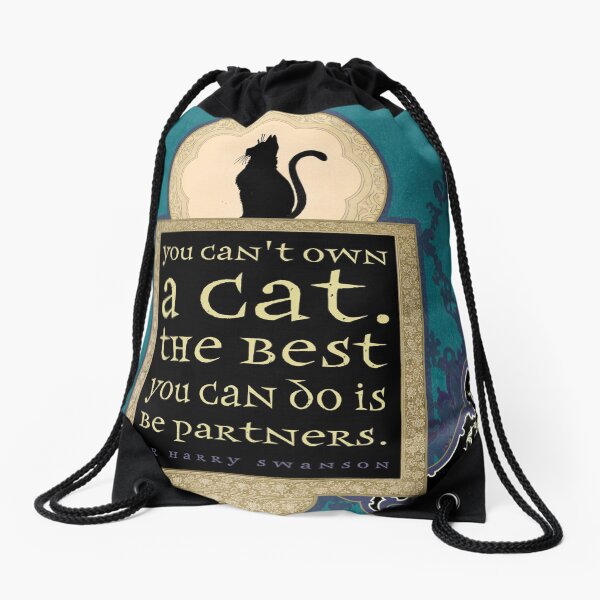 You Can't Own a Cat Drawstring Bag