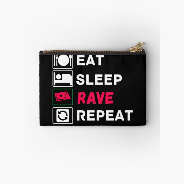 Item preview, eat sleep rave repeat designed and sold by ronaldsonou.