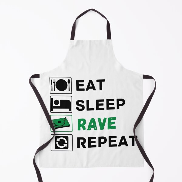 Item preview, eat sleep rave repeat designed and sold by ronaldsonou.