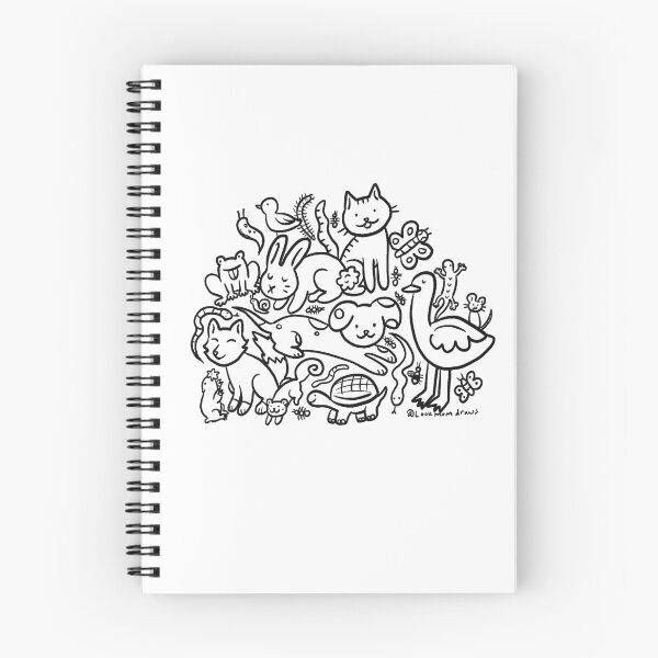 Item preview, Animal Jumble designed and sold by LookMomDraws.
