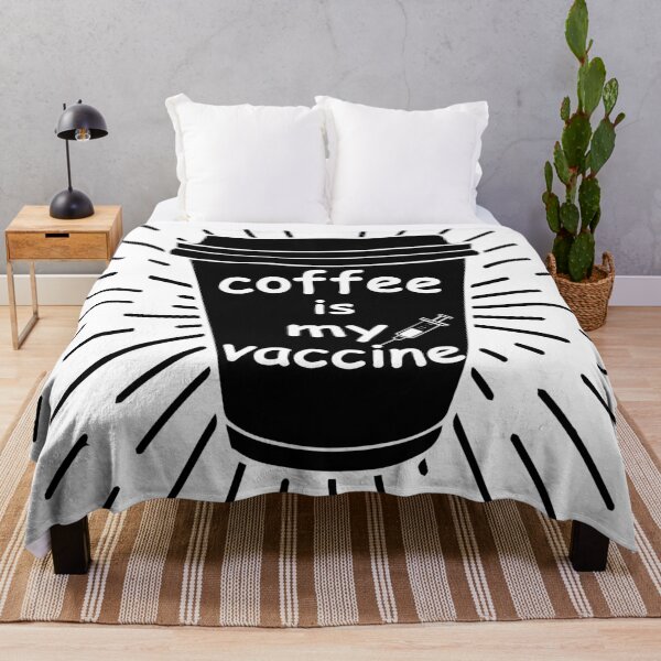 Artikelvorschau, Kaffee ist mein Impfstoff lustiges Shirt entworfen und verkauft von YSNbr.
