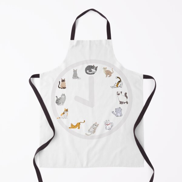 Item preview, kitten clock designed and sold by CeAnArtist.