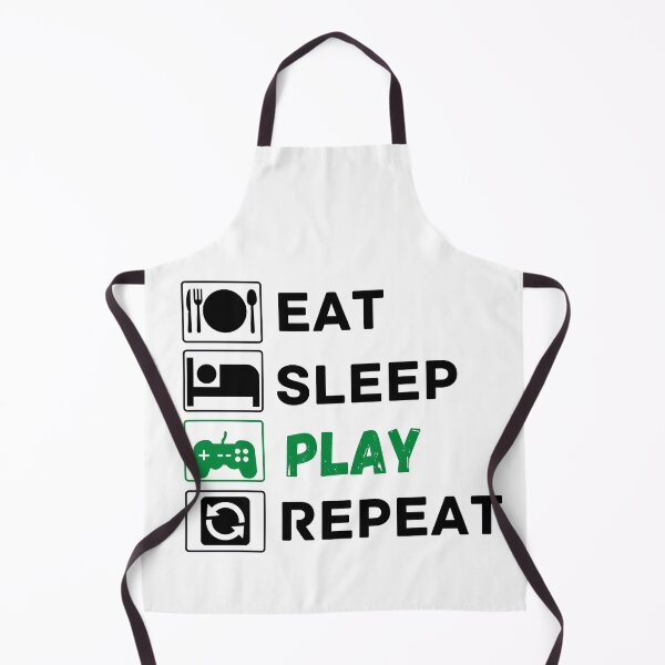 Item preview, eat sleep play repeat designed and sold by ronaldsonou.