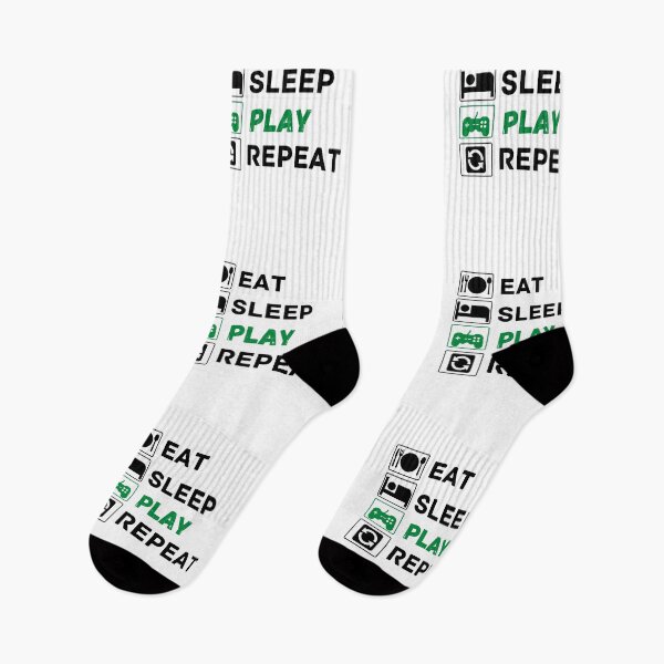 Item preview, eat sleep play repeat designed and sold by ronaldsonou.