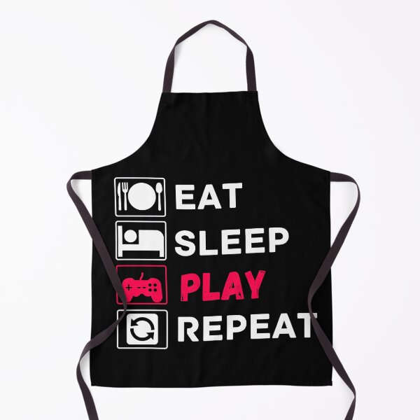 Item preview, eat sleep play repeat designed and sold by ronaldsonou.