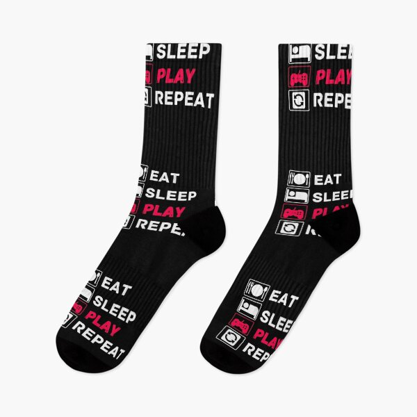 Item preview, eat sleep play repeat designed and sold by ronaldsonou.